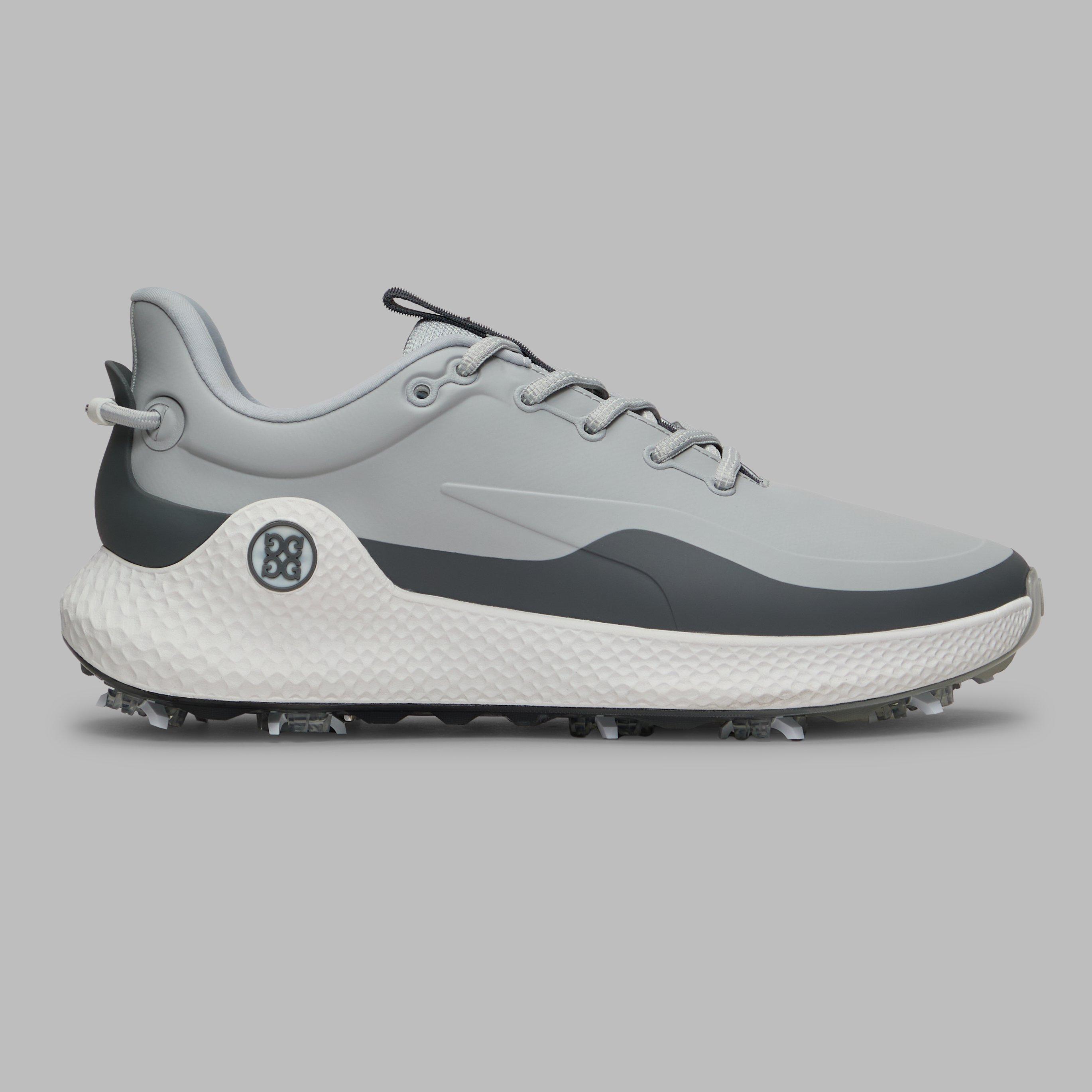 Men's MG4+ O2 G/LOCK Spiked Golf Shoe - Grey | G/FORE | Golf Shoes